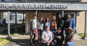 The 2021-22 Playwrights' Center fellows prepare to depart for a retreat in Northern Minnesota